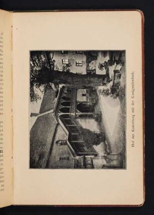 Hof der Kaiserburg mit der Kunigundenlinde.