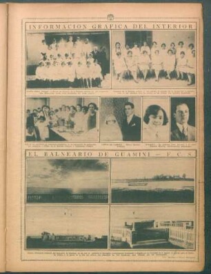 Información gráfica del interior