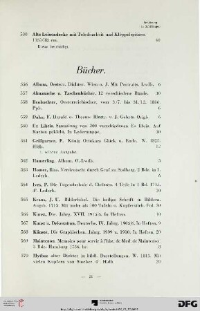 Bücher (Nr. 556-588)