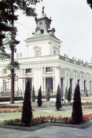 Stadtbilder von Warschau. : Wobrazy města Waršawy.