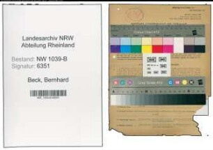 Entnazifizierung Bernhard Beck , geb. 16.01.1903 (Landwirt)