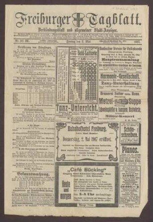 Ausgabe von "Freiburger Tagblatt"