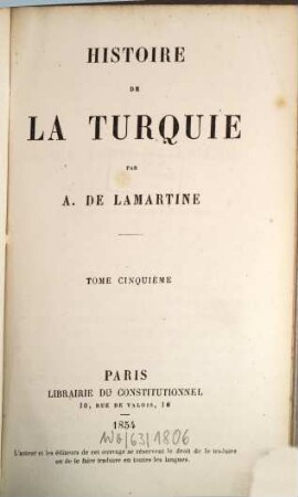 Histoire de la Turquie, 5