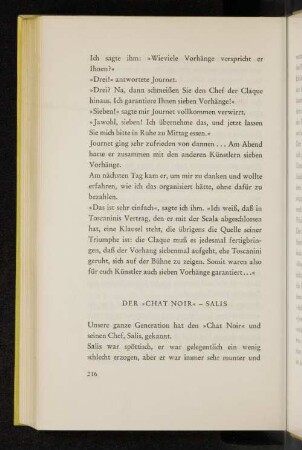 Der "Chat Noir"-Salis