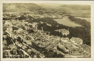 Sondershausen Orig.-Fliegeraufnahme