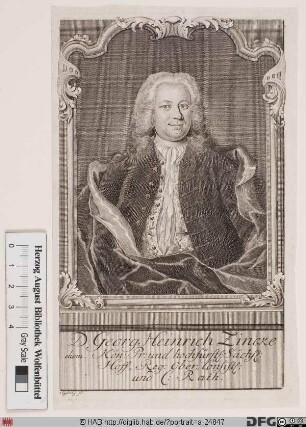 Bildnis Georg Heinrich Zincke