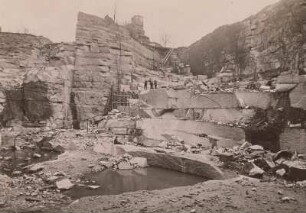 Granitbruch : Demitz-Thumitz. Granitbruch "Jungfernstein"