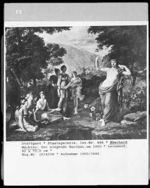 Der singende Bacchus