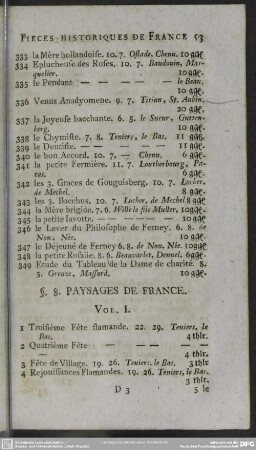 §. 8. Paysages De France