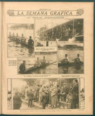 La semana gráfica [Fotografías] : Las regatas internacionales