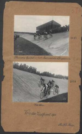 Flamisches Sportfest in Gent: Radrennbahn Fliegerrennen