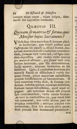 84-88, Quaestio III
