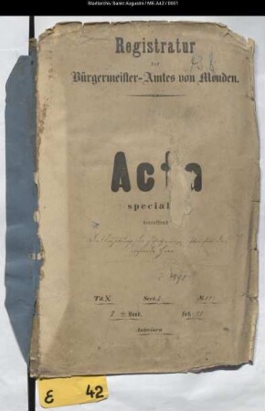 Aushebung und Gestellung von Rekruten, Zurückstellungen - specialia -