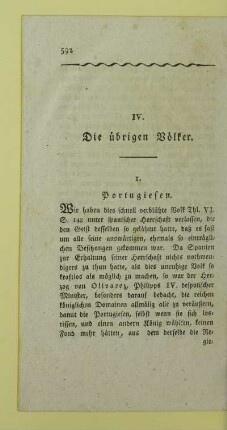 1. Portugiesen