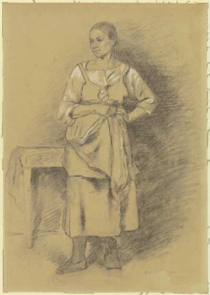 Stehende Frau