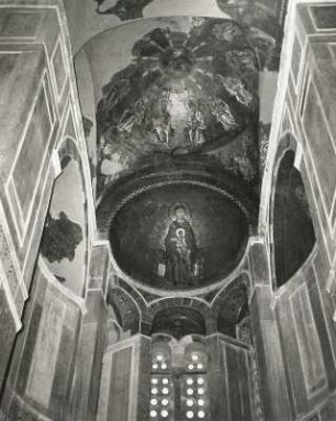 Kloster Hosios Lukas. Katholikon (1001/1016). Gewölbemosaiken in Bema und Apsis (1001/1033)