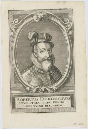 Bildnis des Robertus Dudleus, Comes Leycestriae