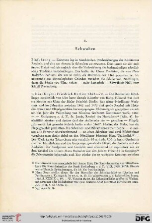 II. Schwaben