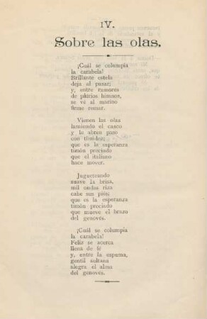 IV. Sobre las olas