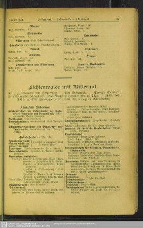 Lichtenwalde mit Rittergut