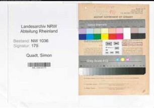 Entnazifizierung Simon Quadt , geb. 22.02.1894 (Steiger)