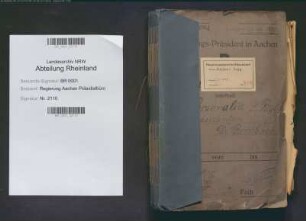 Rombach, Wilhelm, geb. 20.07.1884, Regierungspräsident, später Oberbürgermeister von Aachen. Bd. 5