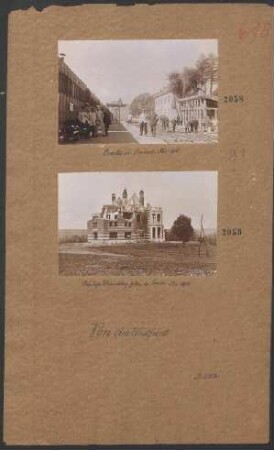 Schloß Chambley 9 km w. Gorze