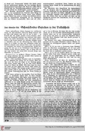 N.F. 15.1935: Schmückendes Gestalten in der Volksschule