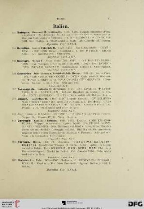 Italien (Nr. 593-706)