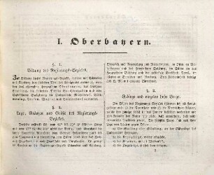 Atlas von Bayern : geographisch-statistisch-historisches Handbuch zur Kenntniß des Zustandes von Bayern in seiner gegenwärtigen Beschaffenheit für alle Stände : mit neun Karten, 2. Lieferung. Oberbayern