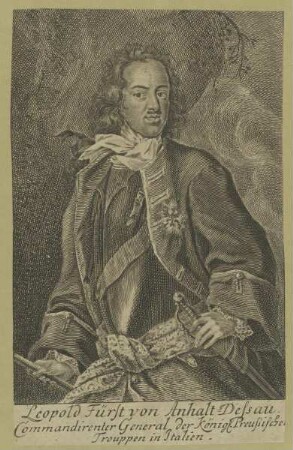 Bildnis von Leopold I., Fürst von Anhalt-Dessau