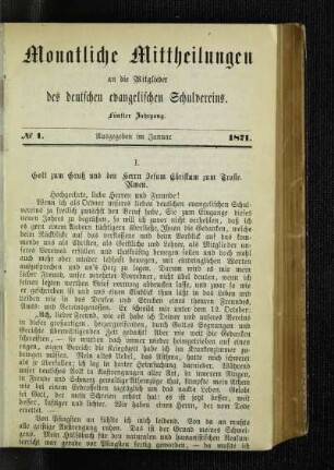 Gott zum Gruß und den Herrn Jesum Christum zum Troste. Amen