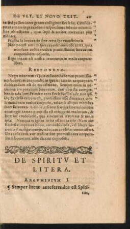 De Spiritu Et Litera.