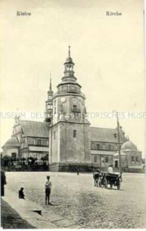 Kirche in der russisch-polnischen Stadt Kielce