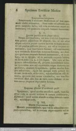 §. V. Quorum quaedam morbo semper insunt
