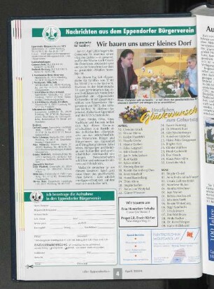 Nachrichten aus dem Eppendorfer Bürgerverein