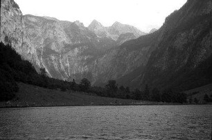 Königsee: Anlegestelle zum Obersee, Saletalm