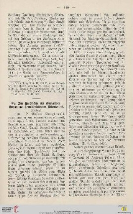 29: Zur Geschichte des ehemaligen Augustiner-Eremitenklosters Uttenweiler, [5]