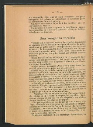 Una venganza terrible
