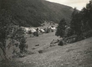 Brandenberg (Todtnau), Schwarzwald. Dorf Brandenberg, Ortsteil Fahl, am Weg nach Todtnau