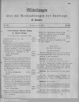 91. Sitzung