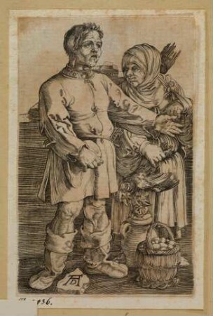 Der Marktbauer und sein Weib