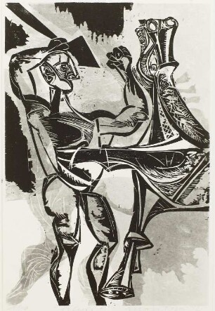 Figur mit Rind
