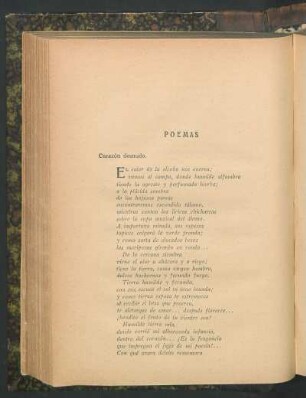 Poemas : Corazón desnudo [y] Los parias