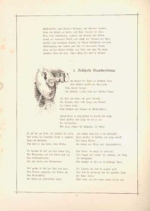 4. Frithjofs Brautwerbung.