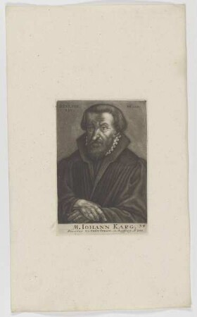 Bildnis des Iohann Karg