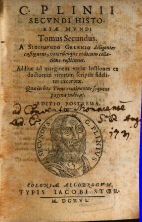 Historia mundi, 2. (1616)