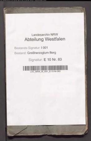 Verkauf von Vieh zu Welver