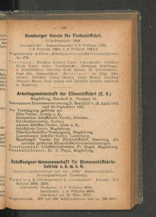 Arbeitsgemeinschaft der Elbeschiffahrt (E. V.)