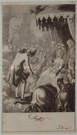 Illustrationen zu Blumauers "Aeneide" - Blatt 4 (von 12)